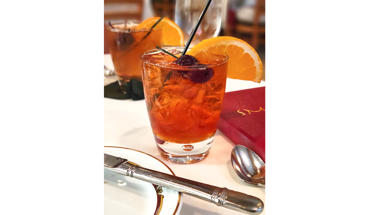 Handcrafted cocktails made from scratch.