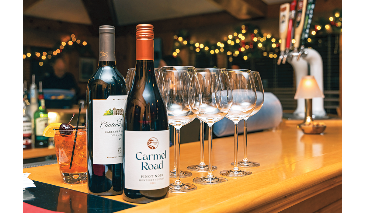 Enjoy a handcrafted cocktail – shaken or stirred.