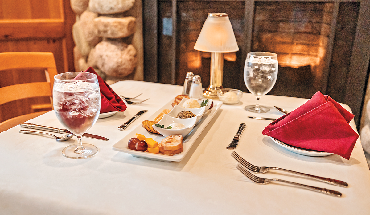 Our unique relish tray is the start to a perfect evening.